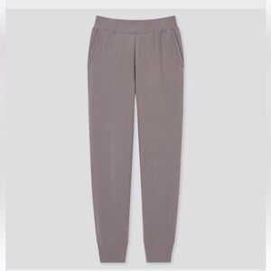 Uniqlo Women's Ultra Stretch Sweat Jogger Pants Brown Lightweight Sweatpants XL